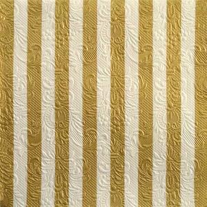 Ubrousky Elegance pruhy - zlaté 3400645