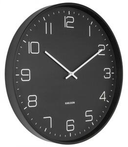 Designové nástěnné hodiny Karlsson KA5751BK 40cm