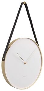 Designové nástěnné hodiny Karlsson KA5767WH 34cm