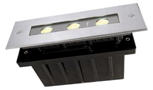 Deko-Light zemní svítidlo Line I WW 220-240V AC/50-60Hz 5,50 W 3000 K 340 lm 195 mm stříbrná 730292