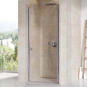 Ravak - Sprchové dveře jednodílné Chrome CSD1-90 cm - bright alu/transparentní