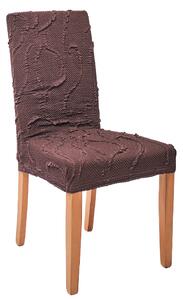 Komashop Potah na židli CAMILA Barva: Hnědá