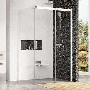 Ravak - Sprchové dveře s pevnou stěnou Matrix MSDPS-100/80 pravá - bílá/transparentní