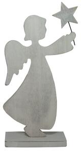 Anděl dřevěný s hvězdou19cm 2009243