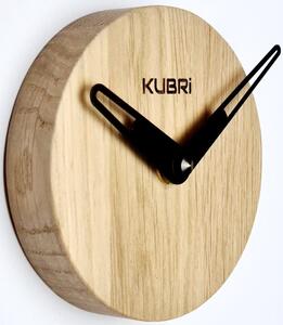 Miniaturní dubové hodiny české výroby KUBRi 0018