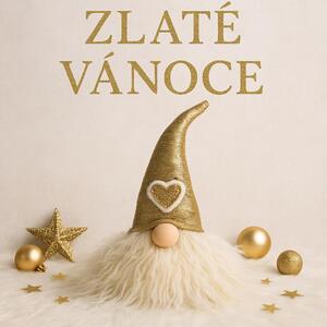 Skřítek zlatý 68cm 3000059