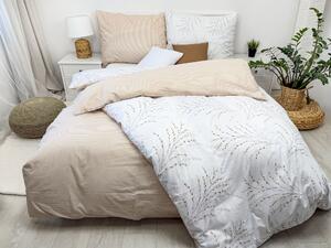 Bavlněné povlečení Vrba oboustranná Zapínání: knoflík, Velikost polštáře: 70x90, Velikost přikrývky: 140x200
