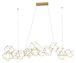 LED lustr Nebula 163 zlaté