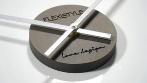 Flexistyle z54g - nalepovací hodiny s průměrem 50-75 cm