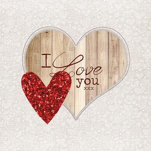 Ubrousky Srdce I Love You 3400014