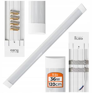 Stropní Svítidlo Smartled bílý obdélníkový integrovaný LED zdroj 1x36 W