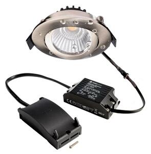 Deko-Light stropní vestavné svítidlo, Dione IP, 8,5 W, DIM, 2700 K, 220-240V 750 lm nikl 565392