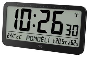 JVD RB9359.1 - Digitální hodiny řízené signálem s českým názvem dne