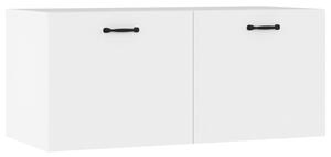 Nástěnná skříňka bílá 80 x 36,5 x 35 cm kompozitní dřevo