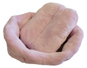 Pelech pro domácí mazlíčky - růžový fleece - 45 x 30 cm