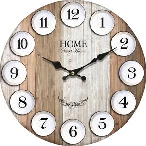 Nástěnné hodiny Home Sweet Home Ø 34 cm1990968