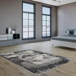 Berfin Dywany Kusový koberec Zara 8372 Grey Star - 60x100 cm