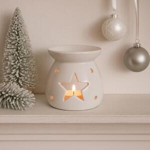 Aroma lampa bílá hvězda 10cm 9000334