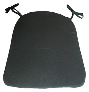 Sedák na židli se šňůrkou - 35 x 40 - tmavě zelený