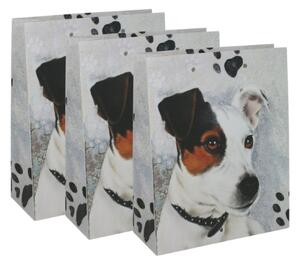 3ks Dárkových tašek L - Jack Russell 8600047