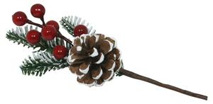 Větvička s šiškou 20cm 3000971