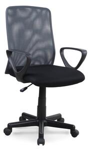 HALMAR Barva židle ALEX: černá/šedá