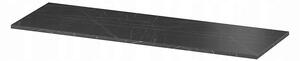 Cersanit Larga, deska na skříňku 140cm, mramor černý, S932-061