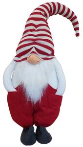 Skřítek XL s pruhovanou čepicí 94cm 3000083