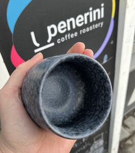 Penerini coffee Keramický šálek - Tea cup - Beton 190 ml