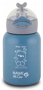 NAVA termohrnek 350 ml MODRÝ pro děti We Care