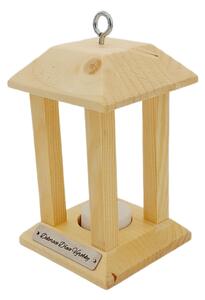 Dekorace Dřevo výrobky Dřevěná lucerna s LED svíčkou 22/PR