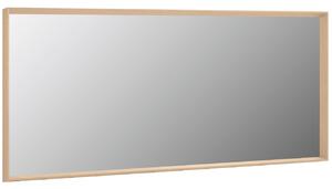Přírodní dřevěné nástěnné zrcadlo Kave Home Nerina 80 x 180 cm