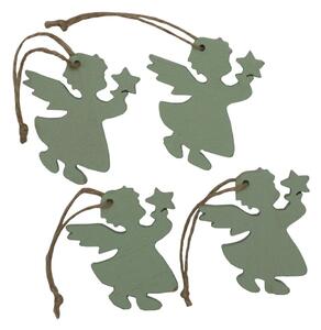 Závěsní andělé mint. 6cm/4ks 3001405