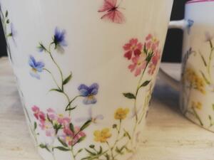Hrneček porcelánový velký Design: Květy