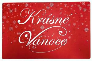 Prostírání plastové Krásné vánoce 4ks/bal 1000676