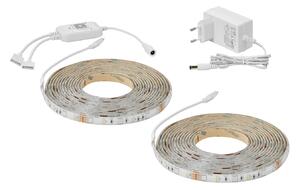 Smart stmívatelný LED pásek NORDLUX IP65 s 16-ti miliony barev - 2 x 5000 mm, 630 lm