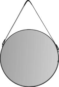 Tutumi - Kulaté zrcadlo Loft - černá - 50 cm