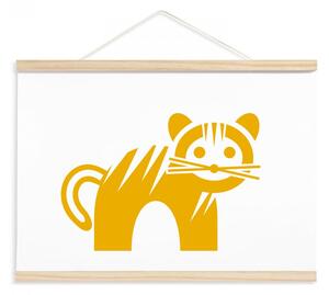 Pieris design Dětský plakát - tygr
