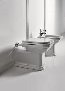 KERASAN WALDORF WALDORF retro WC mísa stojící, 37x65cm, spodní/zadní odpad, bílá 411601