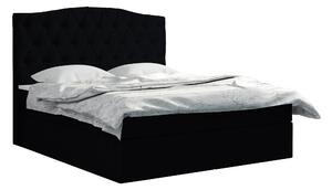 Čalouněná postel CARRY 90x200 cm Odstín látky: Světlá šedá (Trinity 14) - eTapik