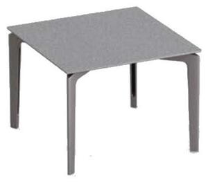 Fast Odkládací stolek Allsize, Fast, čtvercový 50x50x38 cm, rám hliník barva dle vzorníku, deska hliník barva dle vzorníku