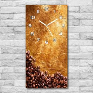Moderní hodiny nástěnné Zrnka kávy pl_zsp_30x60_f_102310086