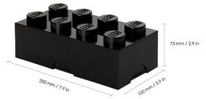 Lego® Černý box na svačinu LEGO® Lunch 20 x 10 cm