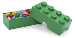 Zelený box na svačinu LEGO® Lunch 20 x 10 cm