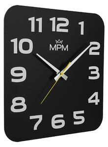 Tradiční dřevěné hodiny bílé/černé MPM E07M.4260.9000