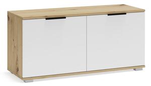 Halmar Botník / skříňka do předsíně CLIF ST-100 dub artisan / bílá