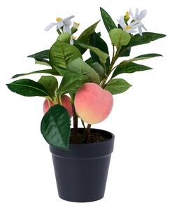 UMĚLÁ ROSTLINA broskev 30 cm Ambia Home - Umělé rostliny
