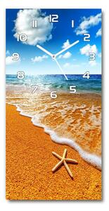 Nástěnné hodiny Hvězdice na pláži pl_zsp_30x60_f_110094883