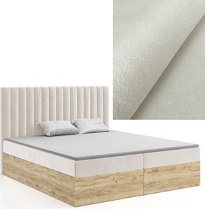MD Kontinentální Boxspring postel CAMILA 140x200 výběr z barev MANILA_14