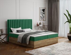 Kontinentální Boxspring postel CAMILA 120x200 výběr z barev MANILA_35